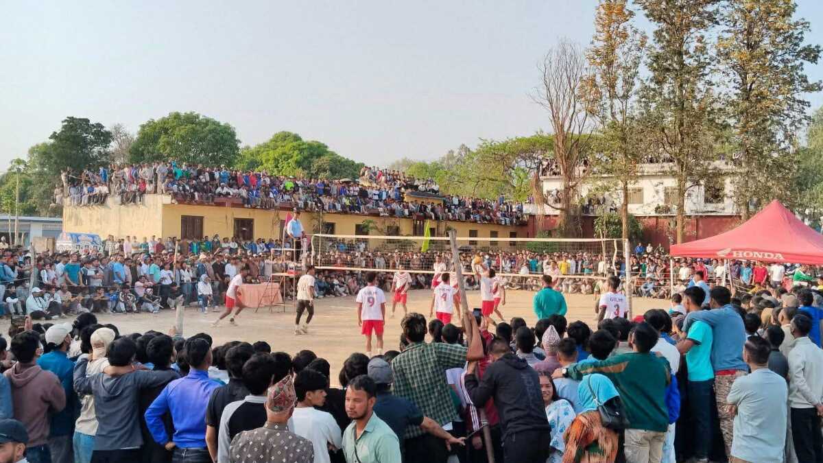 लुम्बिनी प्रदेश मुख्यमन्त्री कप पुरुष भलिबलमा प्युठान चौथो